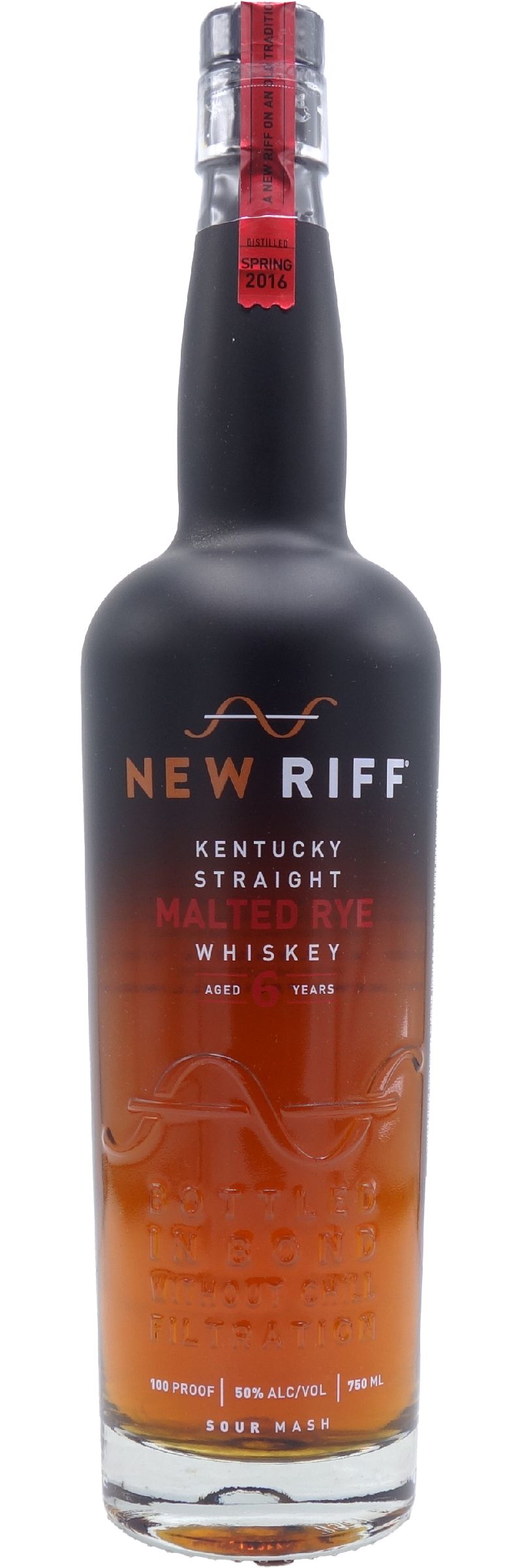 New Riff 100% Malted Rye Whiskey 6 Year Old 750ml