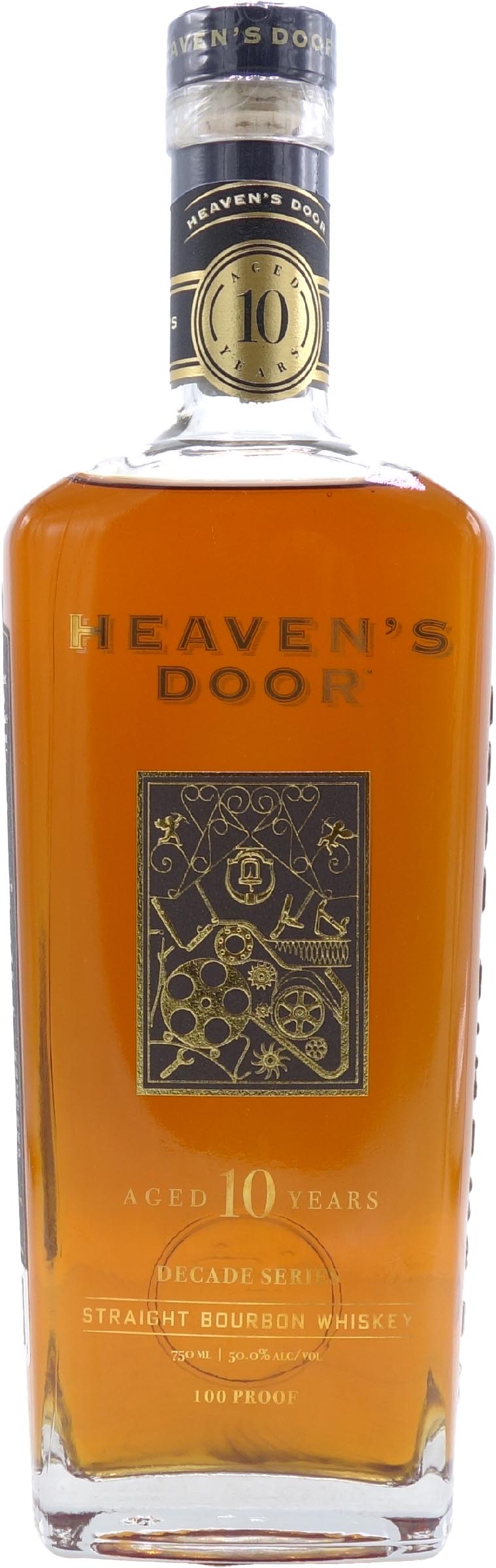 Heaven’s Door Straight Bourbon Whiskey 10 Year Old 750ml